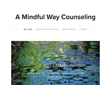 Tablet Screenshot of amindfulwaycounseling.com